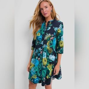 Tuckernuck Verdant Royal Shirt Dress XXS- NWT in Bag